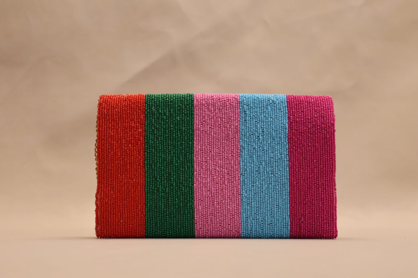 Fiesta Stripe Envelope Clutch by Celeste