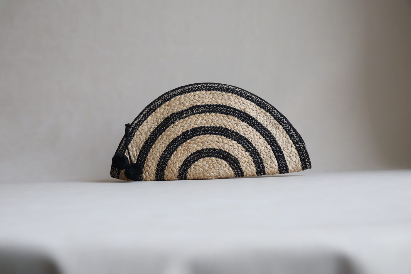 Monochrome Arc Clutch by Indi Roots