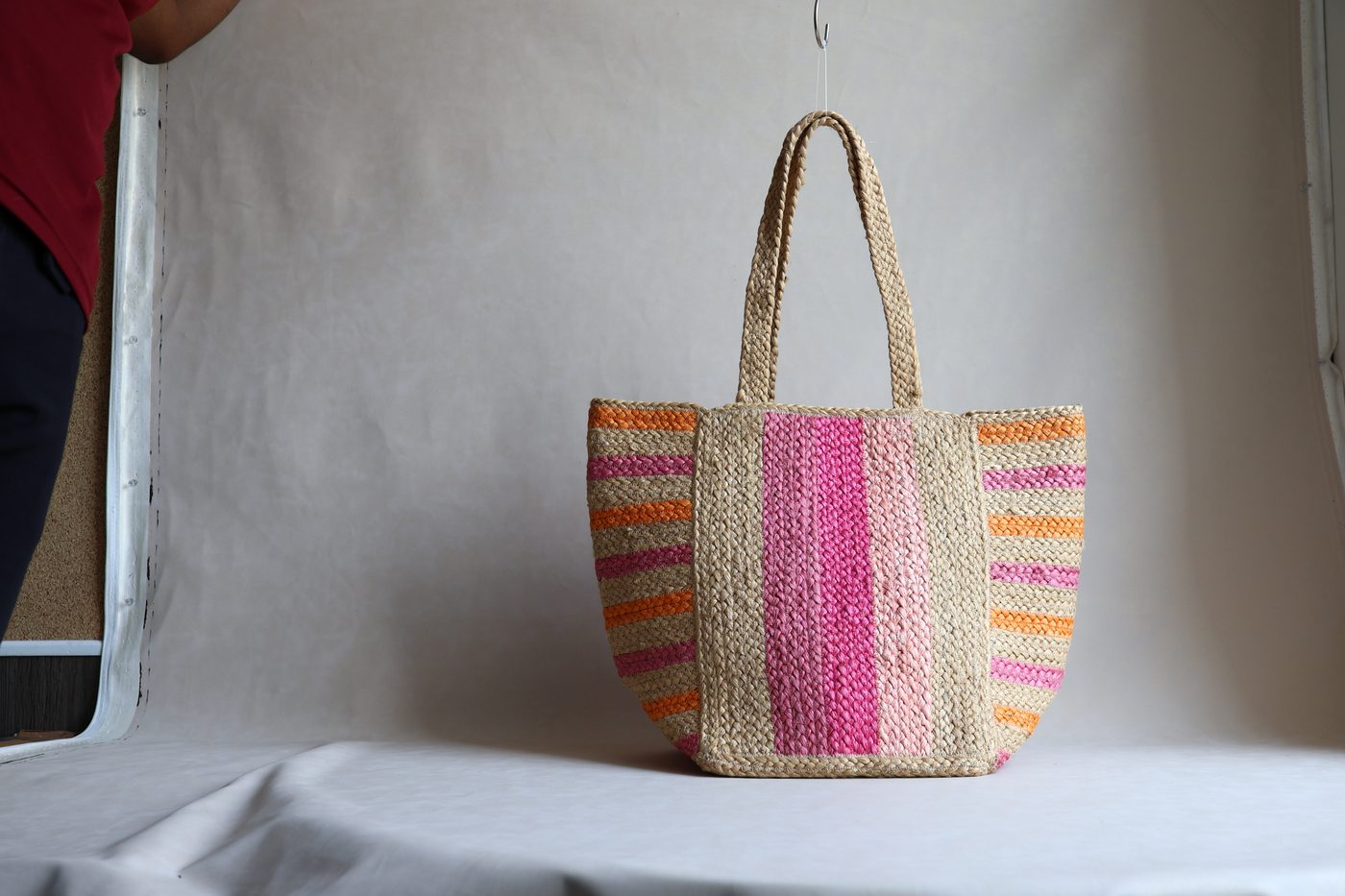Carnival Stripe Tote by Indi Roots