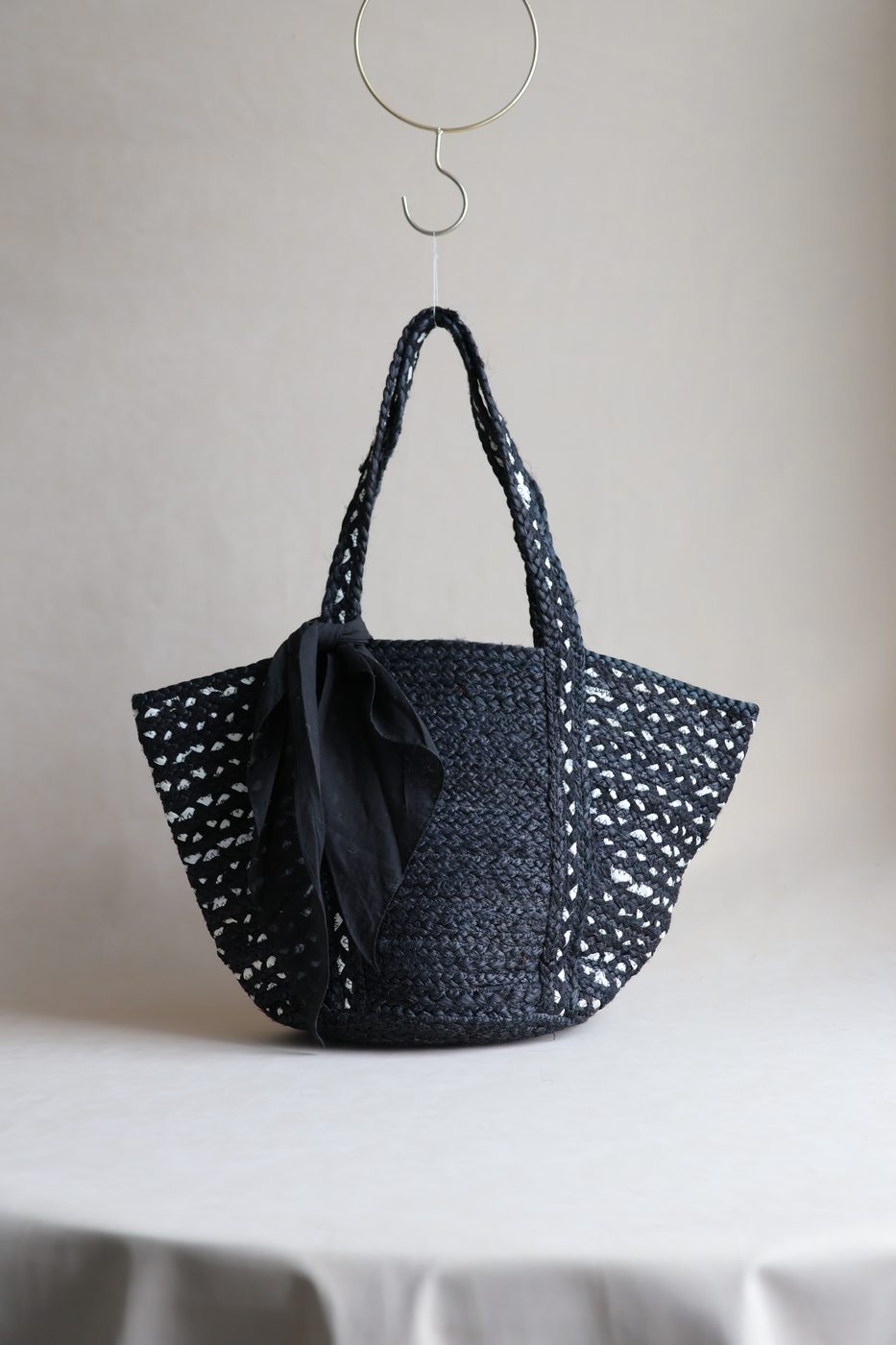 Midnight Cutwork Tote by Indi Roots