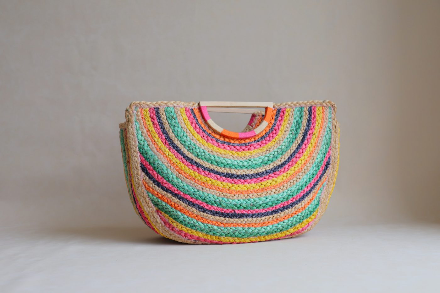 Rainbow Arc Tote by Indi Roots