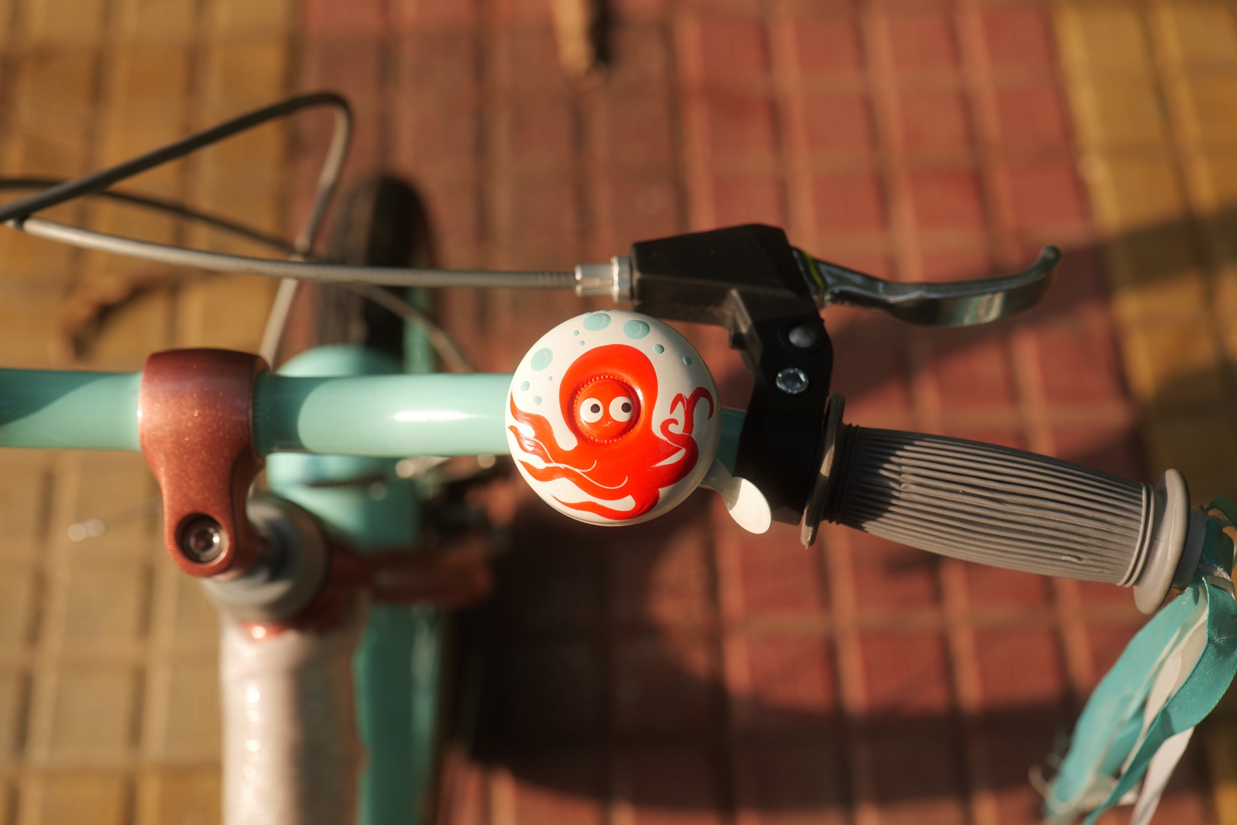 Octopus Bicycle Bell by Tiny Treasures