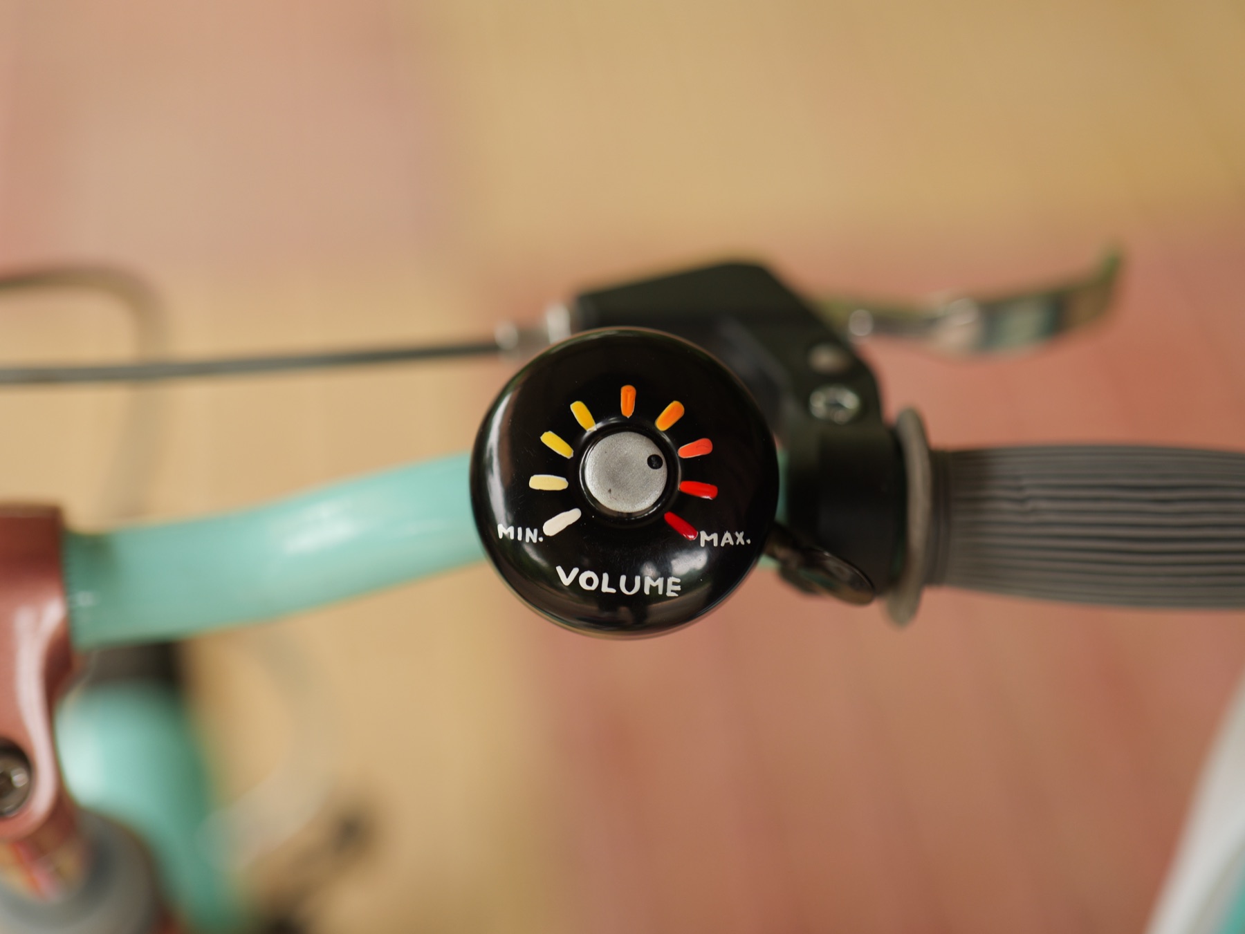 Volume Dial Bicycle Bell by Tiny Treasures