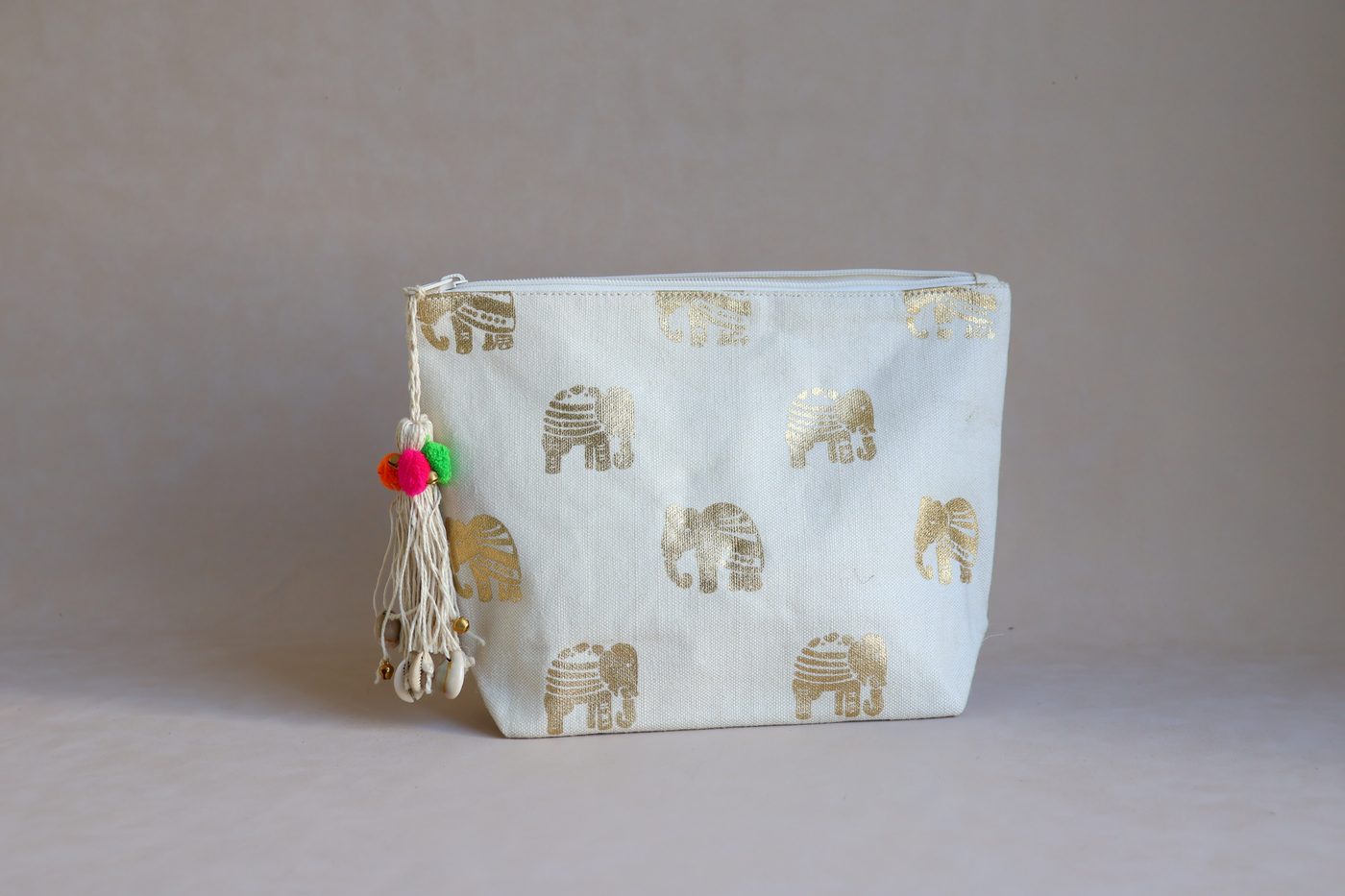Gilded Script Travel Pouch by Uniqa
