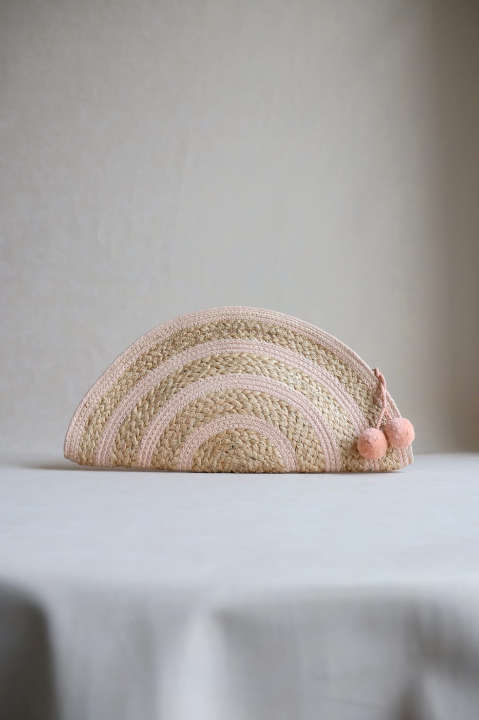 Blush Arc Clutch by Uniqa