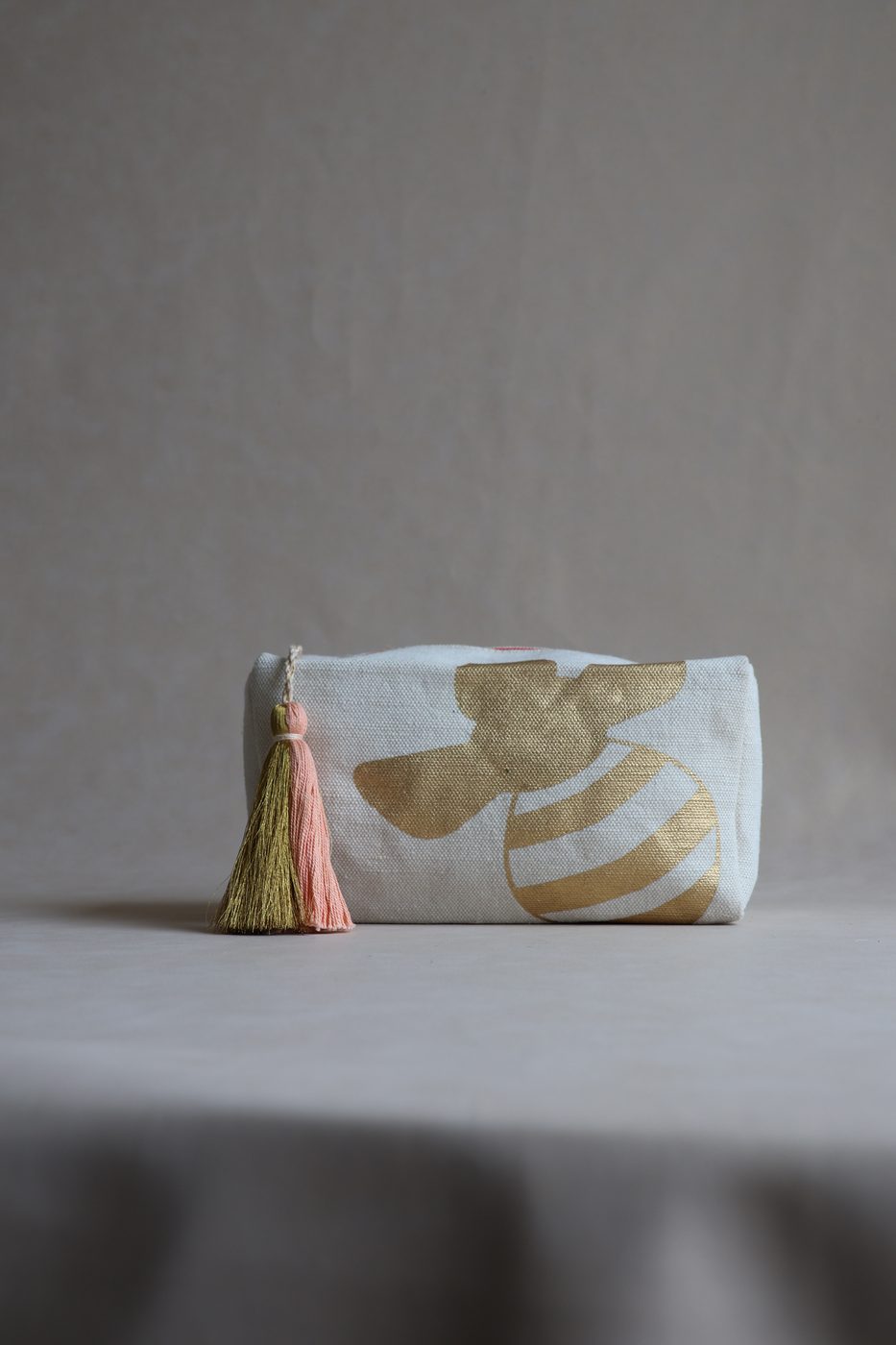 Golden Bee Boxy Pouch by Uniqa