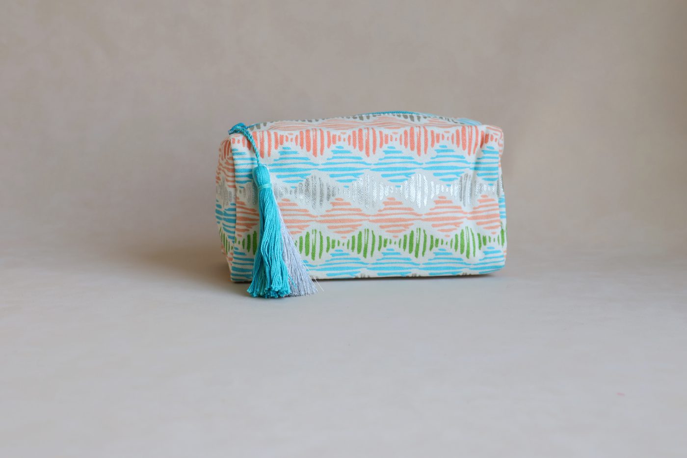 Pastel Wave Boxy Pouch by Uniqa