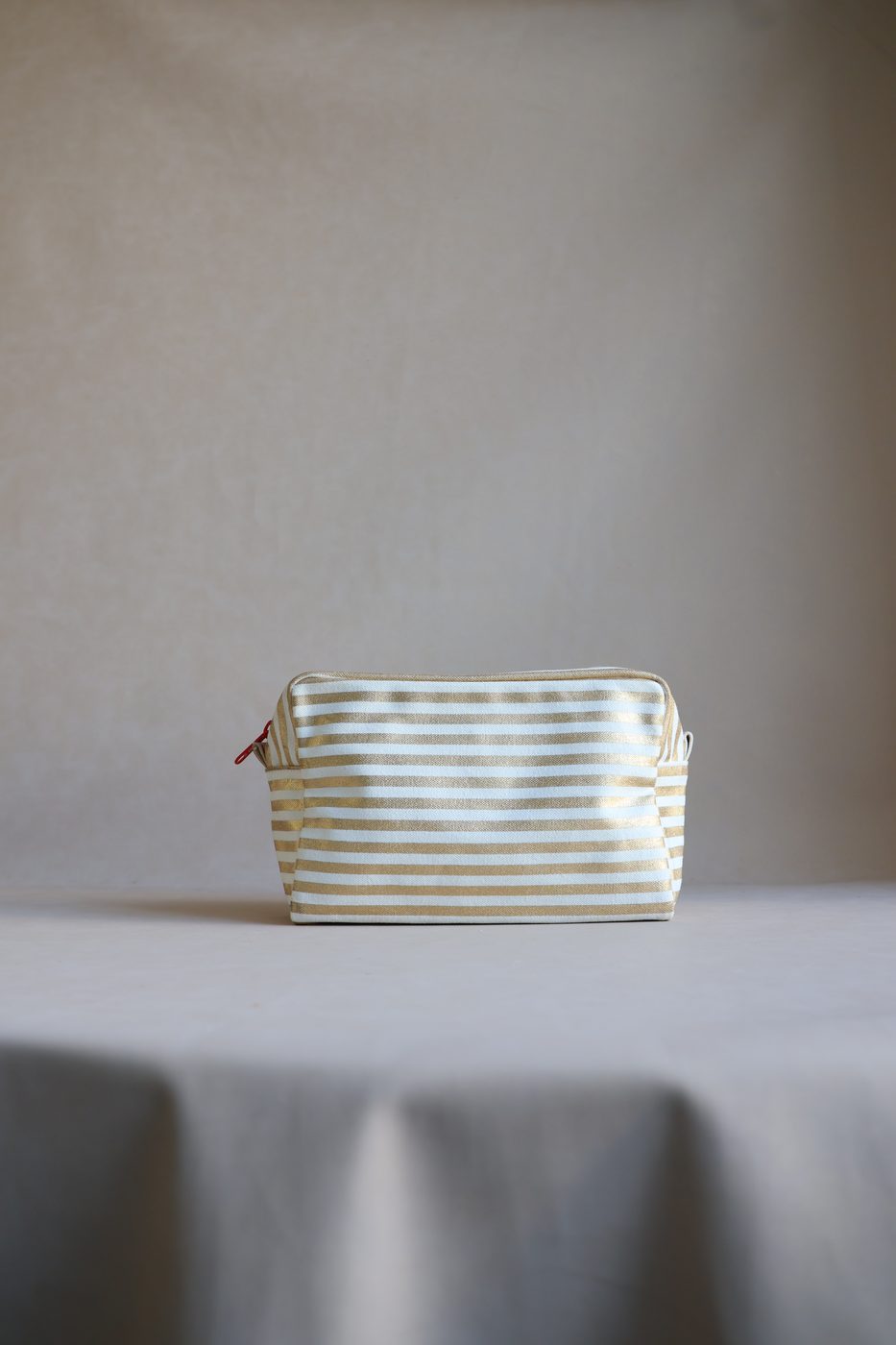 Gilded Stripe Travel Pouch by Uniqa