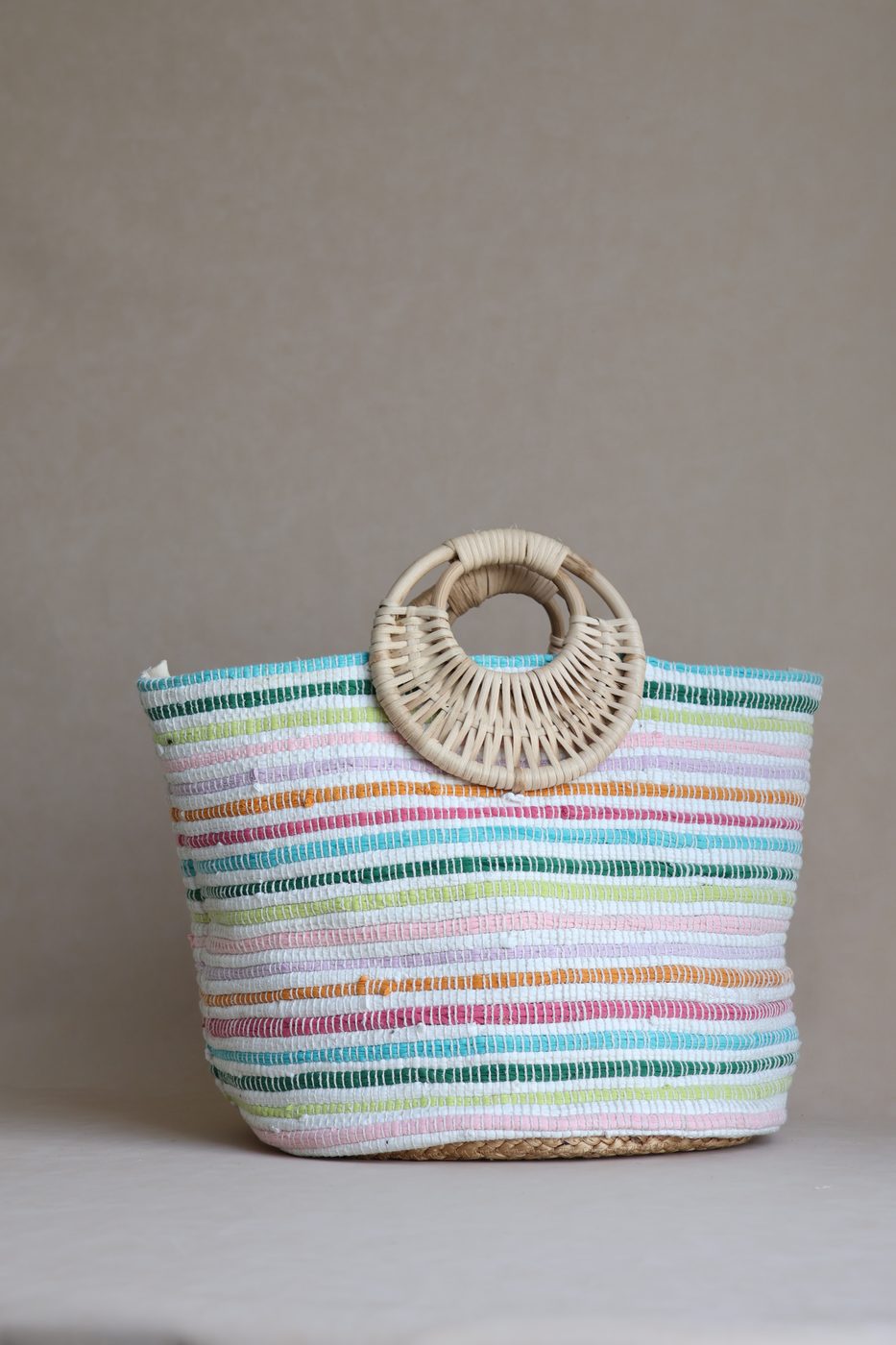 Riviera Ring-Handle Tote by Uniqa