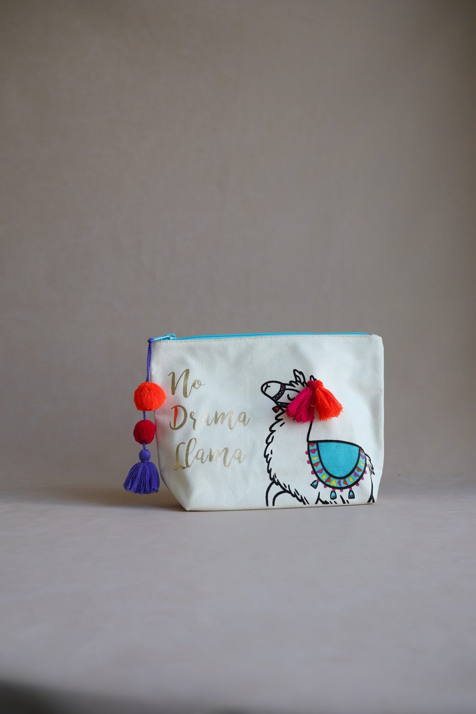 Llama Day Travel Pouch by Uniqa