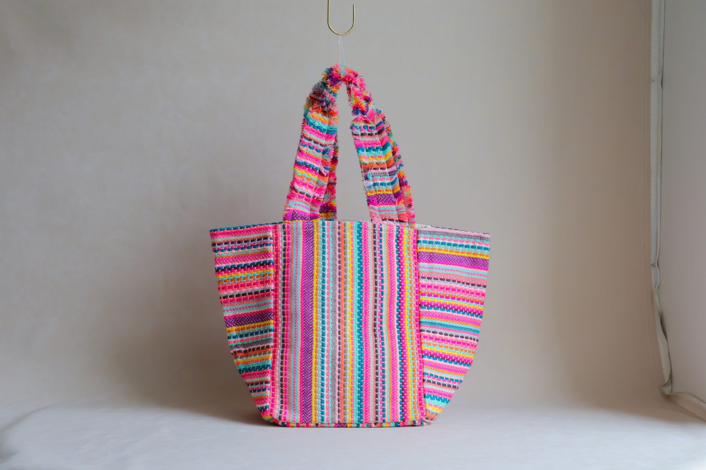 Fiesta Stripe Tote by Uniqa